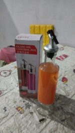 Olive Oil Dispenser – Leakproof Glass Bottle with Non-Drip Spout (300 ML) - Full Detail by Nari Haat, Indian ethnic...