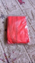 Economy PVC Safety Vest – Soft Vinyl, Tie Closure, High Visibility - Full Detail by Nari Haat, Indian ethnic wear, ...