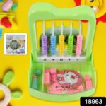 Maths Material Set Abacus Counting Number Arithmetic Aid Educational Kid Toy - With Dupatta by Nari Haat, Indian ethn...