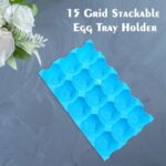 15 Cavity Plastic Egg Tray Egg Trays for Storage with 15 Eggs Holder (4 Pc Set) - Fabric Detail by Nari Haat, Indian ...