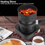Mini Electric Stove: Heating, Hot Plate & Coffee/Tea Heater (Portable & Compact) - Front View by Nari Haat, Indian et...