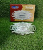 Plastic Peacock Dry Fruit Silver Finish Serving Tray - Full Detail by Nari Haat, Indian ethnic wear, women clothing, ...