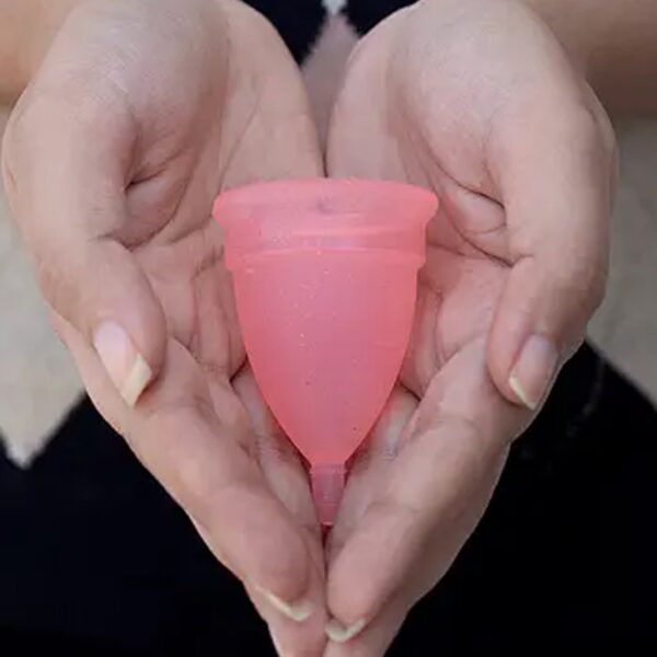 Reusable Menstrual Cup for Women & Girls | Eco-Friendly Period Solution - Front View by Nari Haat, Indian ethnic wear...