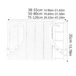 Multi-function Hanging Window Retractable Drying Shoe Rack - Full Detail by Nari Haat, Indian ethnic wear, women clot...