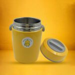 HEAVY LEAK-PROOF STAINLESS STEEL LUNCH BOX/ TIFFIN BOX, 2 COMPARTMENT - Closeup Embroidery by Nari Haat, Indian ethni...