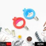 Multipurpose Self-Adhesive Hooks (2 Pc): Heavy Duty, Waterproof, Bathroom, Kitchen (2 Pc) - With Dupatta by Nari Haat...