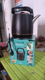 Stainless Steel Electric Kettle 2000 Watt (6 Ltr.) - Fabric Detail by Nari Haat, Indian ethnic wear, women clothing, ...