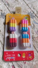 Ice cream Shape Eraser for Girls & Boys 3D Eraser for School B'Day Return Gift Ice Cream Theme Shape Erasers Pencils ...