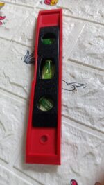 3 Bubble Mini Spirit Level Plastic Torpedo Carpenter's Spirit Level Measurement tools - Full Detail by Nari Haat, Ind...