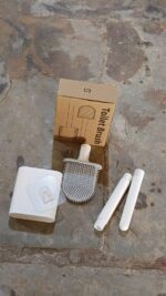 Portable Silicone Toilet Brush – Wall-Mounted, Anti-Drip Cleaner with Non-Slip Handle - Full Detail by Nari Haat, I...