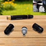 High Pressure Water Gun Nozzle – Car Wash & Garden Spray Gun (Alloy) - Front View by Nari Haat, Indian ethnic wear,...