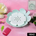 Plastic Flowers Soap Dish Bathroom Accessories Set Shower Gift ,Sabudani (1 Pc) - With Dupatta by Nari Haat, Indian e...