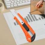 Multi-Use Heavy Duty Iron Cutter – Precision Utility Knife Blade (18mm) - Front View by Nari Haat, Indian ethnic we...