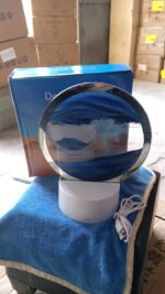 5 Color Light Moving Sand Art Picture (1 Pc) - Full Detail by Nari Haat, Indian ethnic wear, women clothing, designer...