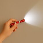 Mini LED Torch Pen Flashlight for Outdoor, Travel & Emergency - Front View by Nari Haat, Indian ethnic wear, women cl...