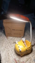 360° Adjustable Foldable LED Desk & Reading Lamp – USB Rechargeable (1 Pc) - Fabric Detail by Nari Haat, Indian et...