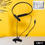 Wireless Bluetooth Earphone with Mic and Call Function With Micro USB (1 Pc) - With Dupatta by Nari Haat, Indian ethn...