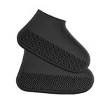 Non-Slip Silicone Rain Anti skid Waterproof Fordable Boot Shoe Cover ( Large ) - Back View by Nari Haat, Indian ethni...