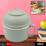 Vacuum Food Flask, Insulation Large Capacity Double Layer Structure Non Slip Labor Saving and Safe Stainless Steel In...