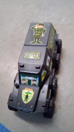 Big Military 8-Wheel Plastic Car Toy (1 Pc) - Full Detail by Nari Haat, Indian ethnic wear, women clothing, designer ...
