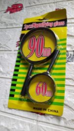 Magnifying glass Lens - reading aid made of glass - real glass magnifying glass that can be used on both sides - glas...