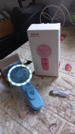 Clip Fan With Light, home, kitchen, Office Portable Fan, Rechargeable Fan - Full Detail by Nari Haat, Indian ethnic w...