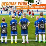 Drawstring Sport Backpack – High-Quality Gym Sack for Men & Women (Large) - Neckline Detail by Nari Haat, Indian et...