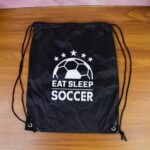 Drawstring Sport Backpack – High-Quality Gym Sack for Men & Women (Large) - Full Detail by Nari Haat, Indian ethnic...