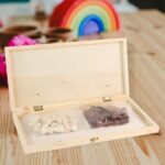 Foldable Wooden Chess Board Set (30 × 30 Cm / 1 Set) - Closeup Embroidery by Nari Haat, Indian ethnic wear, women cl...