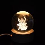 3D Crystal Ball lamps for Bedroom 3D Lamps for Home Decoration 3D Crystal Ball Night Light Gifts for Women Gifts for ...