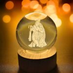 3D Crystal Ball lamps for Bedroom 3D Lamps for Home Decoration 3D Crystal Ball Night Light Gifts for Women Gifts for ...