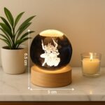 3D Crystal Ball lamps for Bedroom 3D Lamps for Home Decoration 3D Crystal Ball Night Light Gifts for Women Gifts for ...
