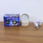 Ganpati 3D Crystal Ball lamps With Wood Base - Full Detail by Nari Haat, Indian ethnic wear, women clothing, designer...