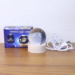 3D Crystal Ball lamps for Bedroom 3D Lamps for Home Decoration 3D Crystal Ball Night Light Gifts for Women Gifts for ...