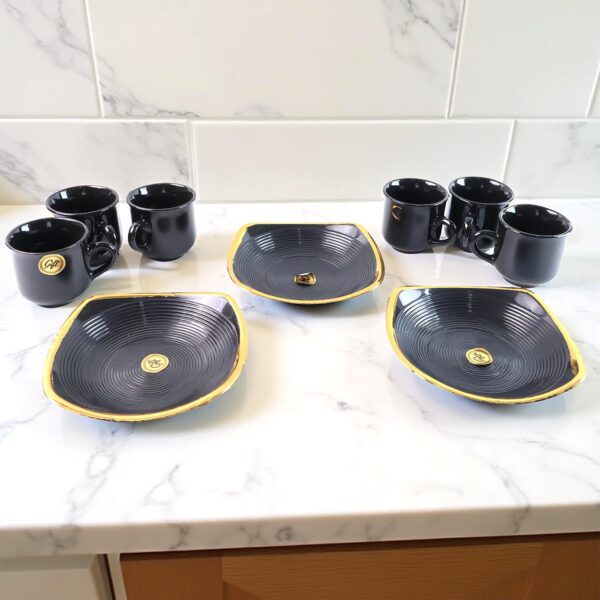 Sweet Buzz Seashell Ceramic Cup Set