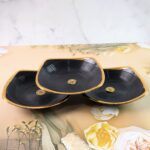 Sweet Buzz 9-Piece Seashell Ceramic Cup Set – Ideal for Home & Gifts - Back View by Nari Haat, Indian ethnic wear, ...