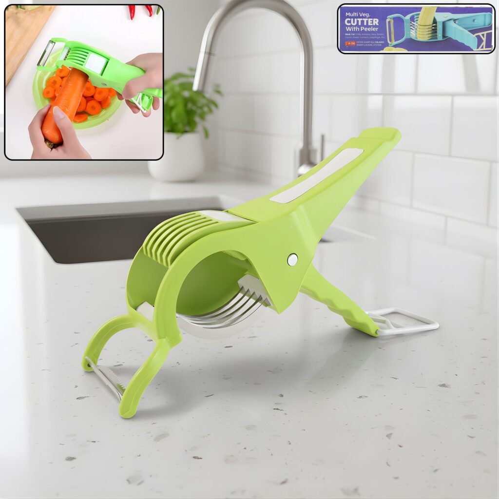 Multi-functional Vegetable Cutter with Peeler