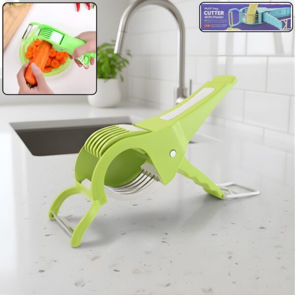 Multi-functional Vegetable Cutter with Peeler