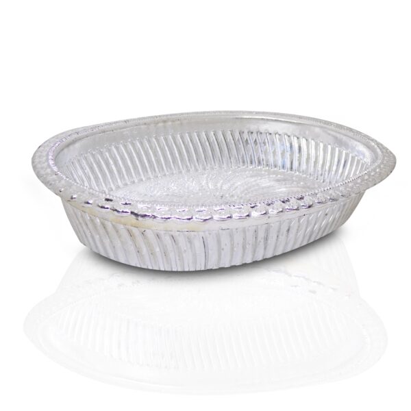 Royal Design Oval Silver Gift Tray