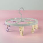 Clothespin Rack Laundry Drying Rack - Front View by Nari Haat, Indian ethnic wear, women clothing, designer suit