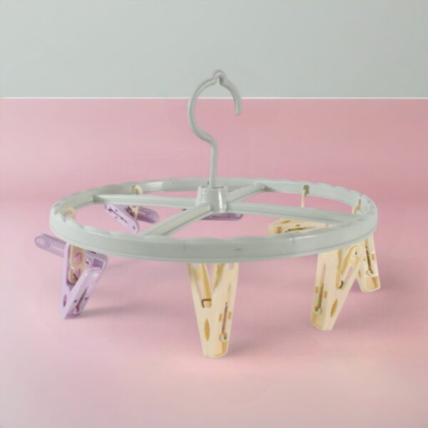 Clothespin Rack Laundry Drying Rack - Front View by Nari Haat, Indian ethnic wear, women clothing, designer suit