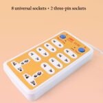 Extension Board 220V 10 Way Extension Board - Fabric Detail by Nari Haat, Indian ethnic wear, women clothing, designe...