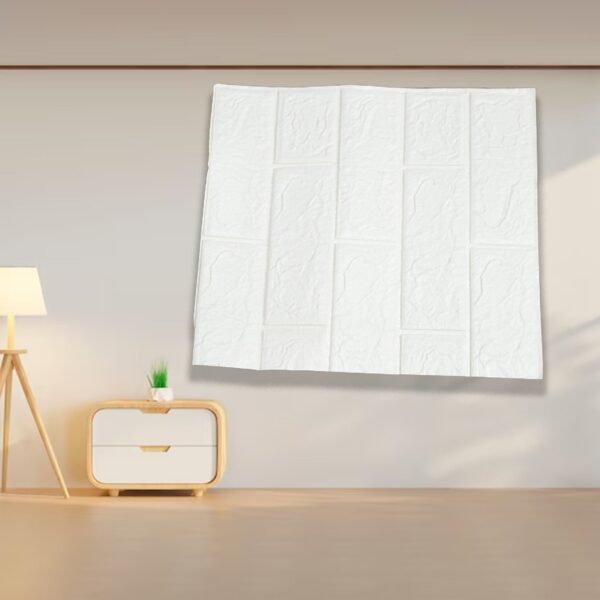 3D Adhesive wallpaper(Mix Color & Design / 1 Pc) - Front View by Nari Haat, Indian ethnic wear, women clothing, desig...