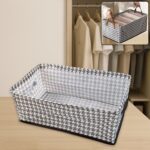 Cloth storage baskets for closet organization