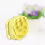 Silicone Massage Bath Body Brush Soft Bristle With Shampoo Dispenser - Back View by Nari Haat, Indian ethnic wear, wo...