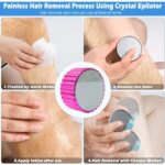 Nano Hair Remover for Arms, Legs, Back One Sided Skin Hair Remover (1 Pc) - Full Detail by Nari Haat, Indian ethnic w...