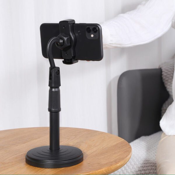 Mobile Stand for Table Height Adjustable Phone Stand Desktop Mobile Phone Holder - Front View by Nari Haat, Indian et...