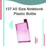 A5 Size Notebook Plastic Bottle (Any Color) - Sleeve Design by Nari Haat, Indian ethnic wear, women clothing, designe...