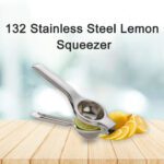 Stainless Steel Lemon Squeezer - Full Detail by Nari Haat, Indian ethnic wear, women clothing, designer suit