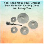 6pcs Metal HSS Circular Saw Blade Set Cutting Discs for Rotary Tool - Fabric Detail by Nari Haat, Indian ethnic wear,...